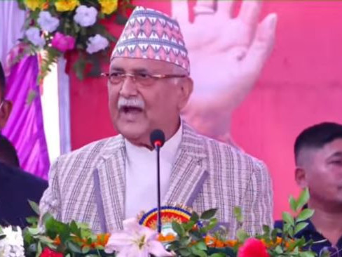 केपी ओली भन्छन्– एमालेको एकल बहुमत नआए देशले दुर्भाग्य भोग्नुपर्छ 